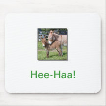 Esel und Baby Mousepads