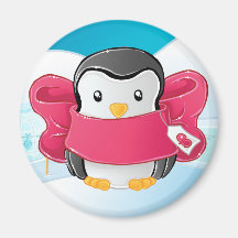 EskimoPinguin Kühlschrankmagnete
