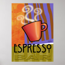 Espresso-Bar-Plakat