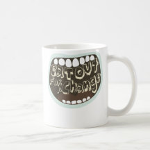 Essen Sie heraus für eine Änderungs-Kaffeetasse