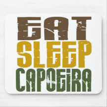 Essen Sie Schlaf Capoeira 1 Mauspads