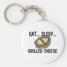 Essen Sie Schlaf GEGRILLTEN KÄSE Schlüsselbänder