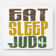 Essen Sie Schlaf-Judo 1 Mousepads