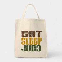 Essen Sie Schlaf-Judo 1 Tragetasche