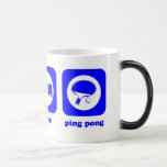Essen Sie. Schlaf. Klingeln Pong. Becher Tee Haferl