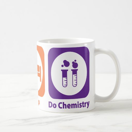 Essen Sie Schlaf tun Chemie Tee Tasse