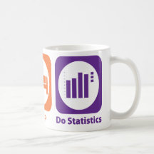 Essen Sie Schlaf tun Statistiken Kaffee Tassen