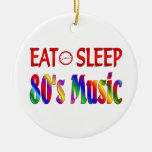 Essen Sie Schlafachtziger jahre Musik Ornamente