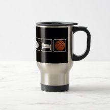 Essen Sie, schlafen Sie, Basketball Kaffee Tasse