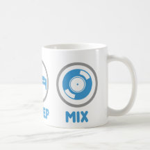Essen Sie, schlafen Sie, mischen Sie wieder - DJ-D Teetasse