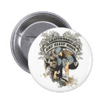 Essen Sie, schlafen Sie, reiten Sie Skateboard Button