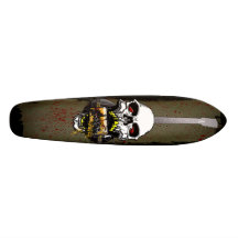 Essington Skate-Gitarren-Schädel Personalisiertes Deck