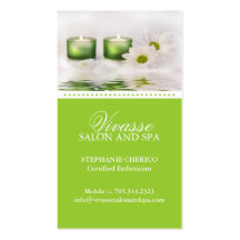 Esthetician-Visitenkarte