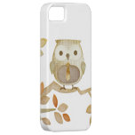 Eule mit Krawatte im Baum-Fall iPhone 5 Etui