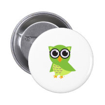Eulen-Knopf Anstecknadelbuttons