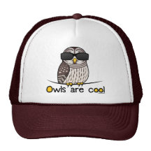 Eulen sind cool! baseballcaps