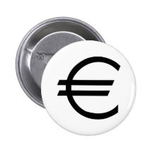Euro - Geld Buttons