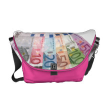 Eurobanknoten Kurier Tasche