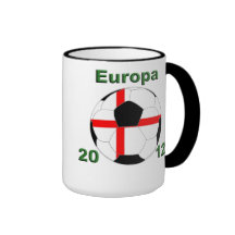 Europa 2012 England Kaffee Tassen
