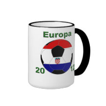Europa 2012 Kroatien Kaffee Tassen