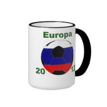 Europa 2012 Russland Tee Tasse