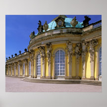 Europa, Deutschland, Potsdam. Park Sanssouci, 3 Plakate