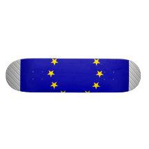 Europa-Flagge Personalisierte Skateboarddecks