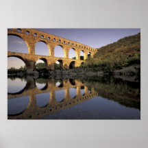 Europa, Frankreich, Provence, Gard; Pont DU Gard, Posterdrucke