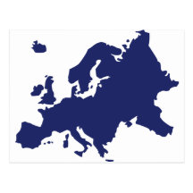 Europa Postkarte