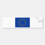 Europäische Gewerkschafts-Flagge/EU kennzeichnen Auto Aufkleber