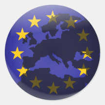 Europäische Kugel Sticker