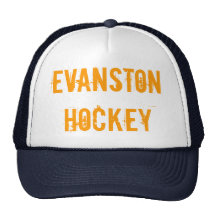 Evanston Hockey-Hut Baseball Cap