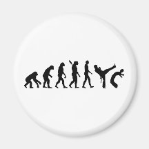 Evolution Capoeira Kühlschrankmagnete