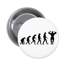 Evolution der Bodybuilding Anstecknadelbuttons