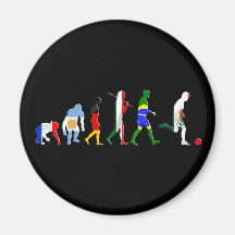 Evolution der Mexikaner Futbol Fußballfangeschenke Magnete