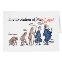 Evolution der Rechtsanwalt-Gruß-Karte