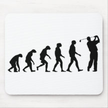 Evolution des Golfs Mousepad