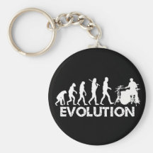 Evolution eines Schlagzeugers Schlüsselband