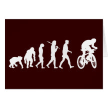 Evolution Gebirgsder radfahrenden Gebirgsradfahrer Karten