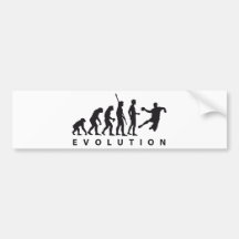 evolution handball autosticker