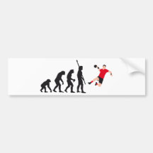 evolution handball autosticker