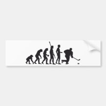 evolution icehockey auto aufkleber