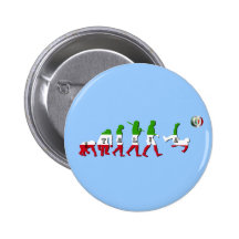 Evolution italienischer Geschenke Fußball-Italiens Buttons