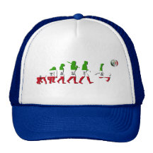 Evolution italienischer Geschenke Fußball-Italiens Netzkappen