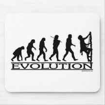 Evolution - kletternd mauspad