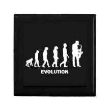 Evolution Saxophone Modeschmuckschachteln