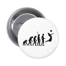 evolution volleyball anstecknadel