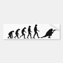 Evolution von Fotografie Auto Sticker