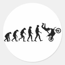 Evolution von Motocross Sticker