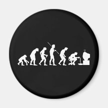 Evolution von Videospiel-SpielGamer Kühlschrankmagnet